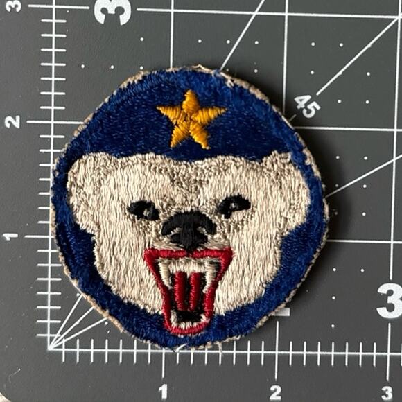 WW2 Alaska Defense Command Patch  Variation 1 - #1304 - Picture 1 of 2